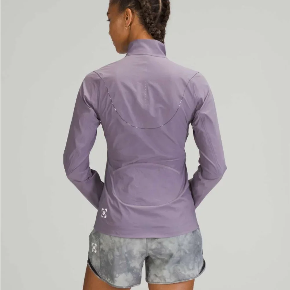Lululemon SeaWheeze Fast and Free Windbreaker Dusky Lavender - Picture 3 of 13
